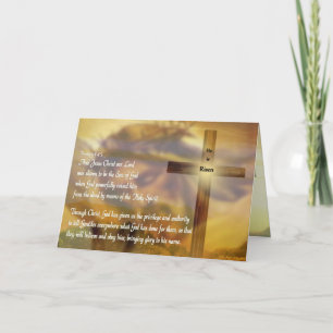 Tarjeta Festiva Jesús - Está Creciendo - Pascua