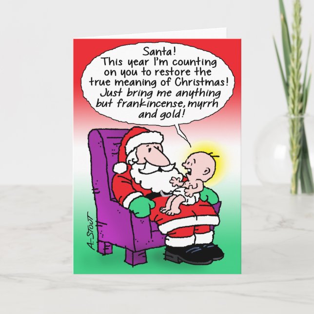 TARJETA FESTIVA JESÚS INCENDIADO - (Anverso)