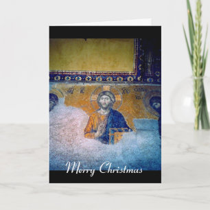 Tarjeta Festiva jesus mural
