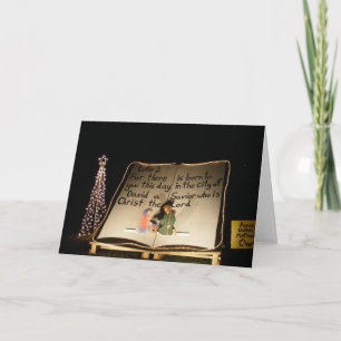 Tarjeta Festiva Jesús nació