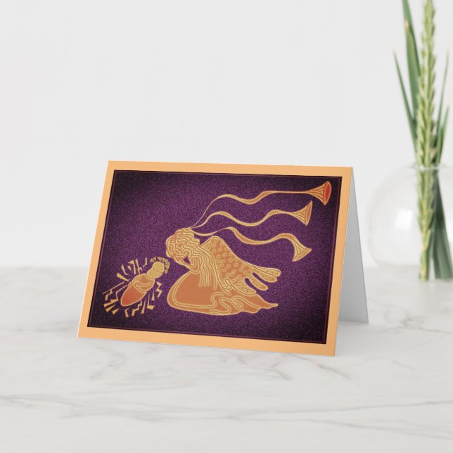 Tarjeta Festiva Jesús nuestro regalo de Navidades (Anverso)