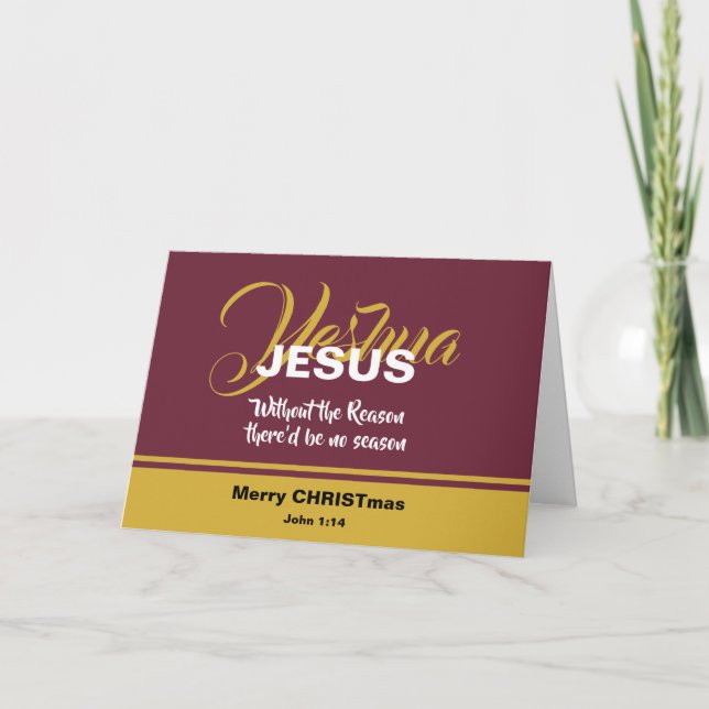 Tarjeta Festiva JESÚS RAZÓN TEMPORADA SINTONÍA Sagradas NAVIDADES  (Anverso)