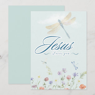 Tarjeta Festiva Jesús te ama la carta