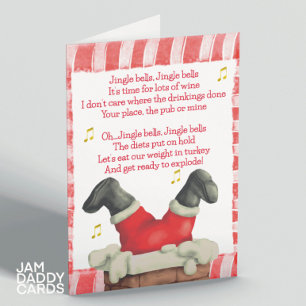 Tarjeta Festiva Jingle Bells