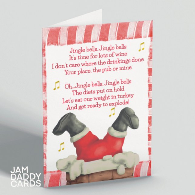 Tarjeta Festiva Jingle Bells (Subido por el creador)