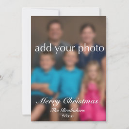 Tarjeta Festiva John 3:16 Elegante Navidades de fotografía de vege