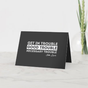 Tarjeta Festiva John Lewis - Cita del buen problema
