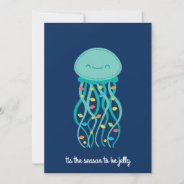 Tarjeta Festiva Jolly Jellyfish