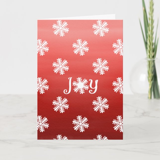 Tarjeta Festiva Joy (Anverso)