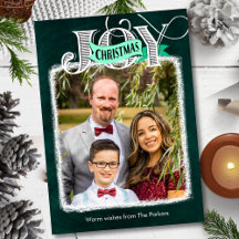 JOY Modern Bold Script Navidades de fotografía Min