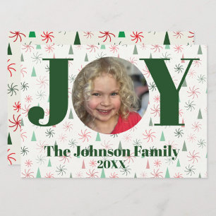 Tarjeta Festiva Joy Photo