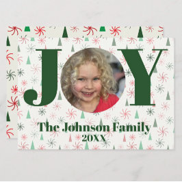 Tarjeta Festiva Joy Photo