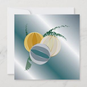 Tarjeta Festiva joyas y joyas para Navidades