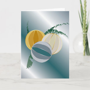 Tarjeta Festiva joyas y joyas para Navidades