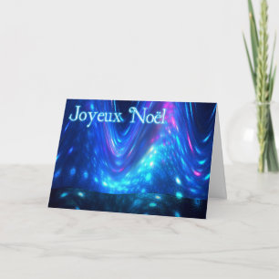 Tarjeta Festiva Joyeux Noё l - Qaanaaq - Luces del Norte
