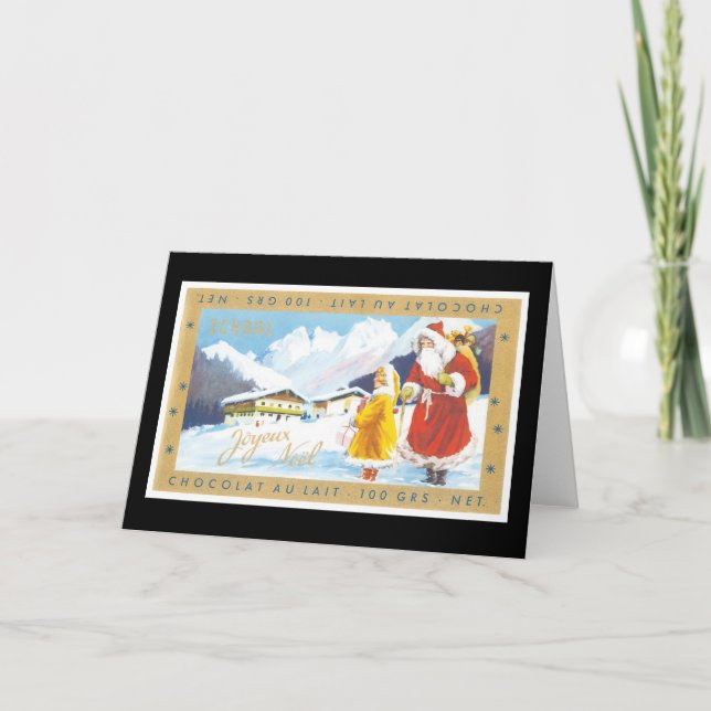 TARJETA FESTIVA JOYEUX NOEL (Anverso)