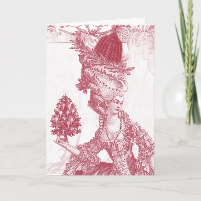 Tarjeta Festiva Joyeux Noel (colorete) (Anverso)