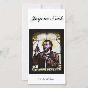 Tarjeta Festiva Joyeux Noël Fotokarte