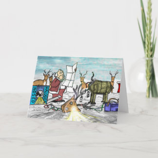 Tarjeta Festiva JPEG de la nariz del halógeno