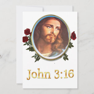 Tarjeta Festiva Juan 3:16