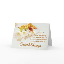 Juan 3:16 Dios amó al mundo, Bendiciones de Pascua