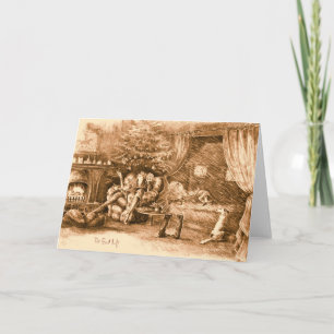 Tarjeta Festiva judetoo 25 "la buena vida "