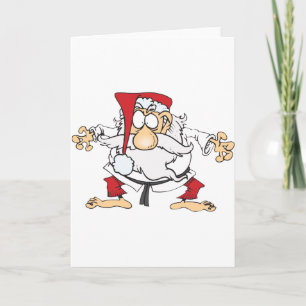 Tarjeta Festiva Judo-Santa