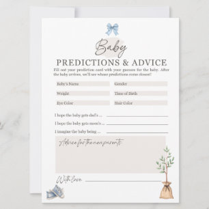 Tarjeta Festiva Juego de Baby Shower Little Sprout