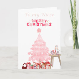 Tarjeta Festiva Juguete navideño