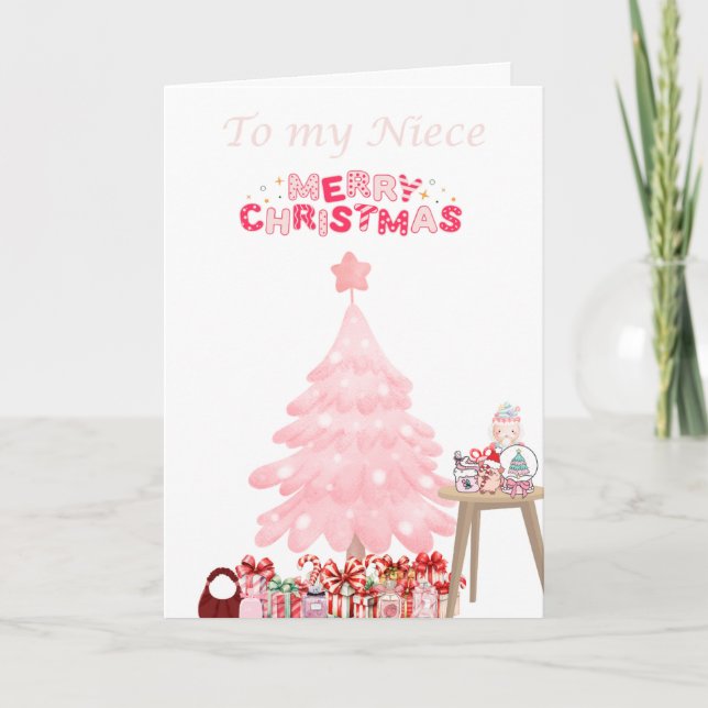 Tarjeta Festiva Juguete navideño (Anverso)