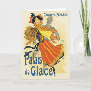 Tarjeta Festiva Jules Cheret - Palais de Clace
