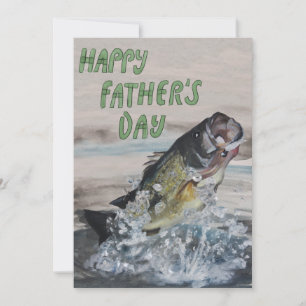Tarjeta Festiva Jumping Fish's Day