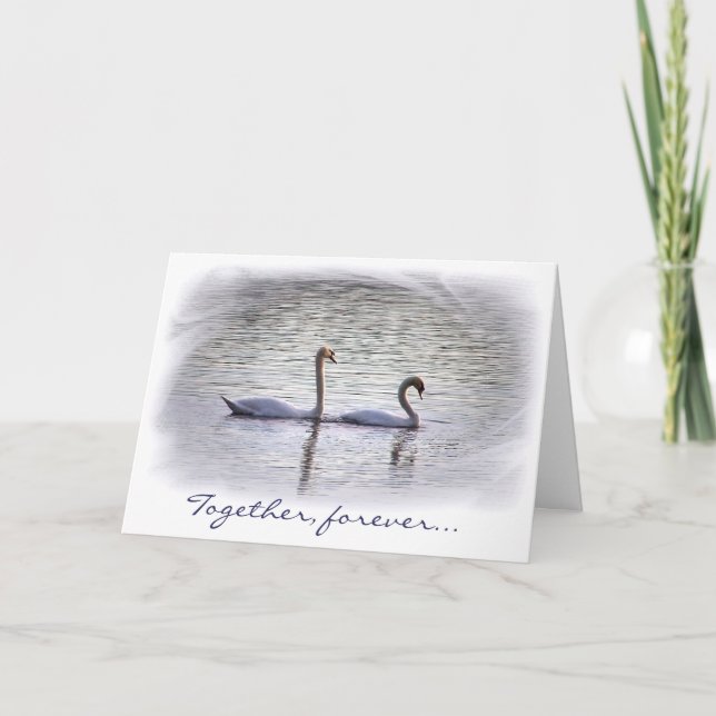 Tarjeta Festiva Juntos, para siempre. (Anverso)