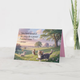 Tarjeta Festiva Keats Valentine's Day Card 3