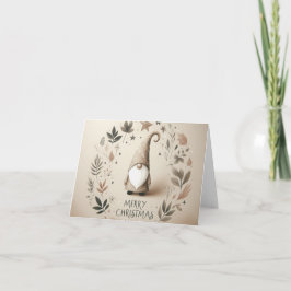 Tarjeta Festiva Kerstkaart kabouter