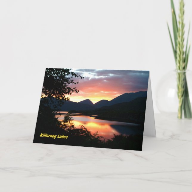 Tarjeta Festiva Killarney (Anverso)