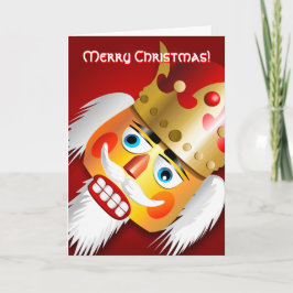 Tarjeta Festiva King Nutcracker