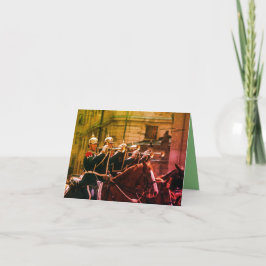 Tarjeta Festiva King´s Guard