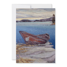 "Kipawa Long Boat" por Charlie Rapsky