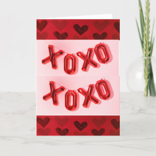 TARJETA FESTIVA ¡¡¡KISSES & HUGS & HEARTS GALOUR POR "TI"!!!