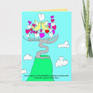 Tarjeta Festiva Kissy Poo