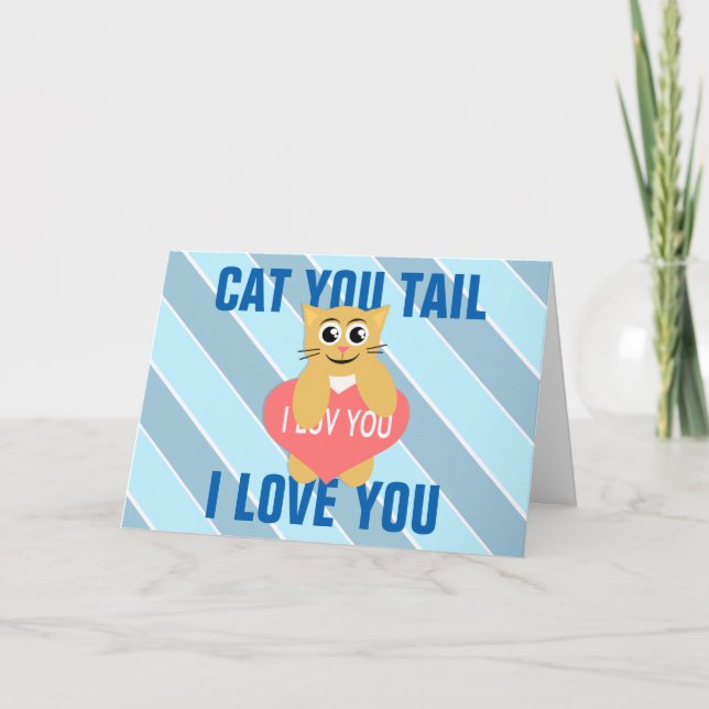 Tarjeta Festiva Kitty Loves El día de San Valentín (Anverso)