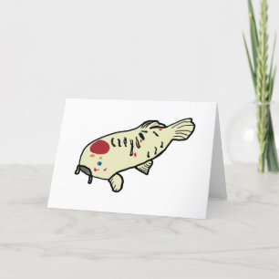 Tarjeta Festiva Koi Carp