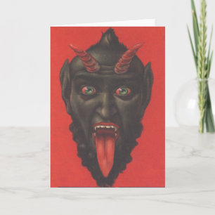 Tarjeta Festiva Krampus