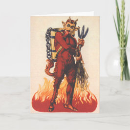 Tarjeta Festiva Krampus