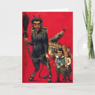 Tarjeta Festiva Krampus