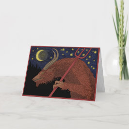 Tarjeta Festiva Krampus