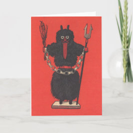 Tarjeta Festiva Krampus