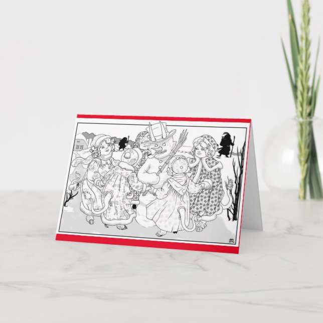 Tarjeta Festiva ¡Krampus es para todos! (Anverso)