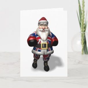 Tarjeta Festiva Kris Kringle En Boxing Day